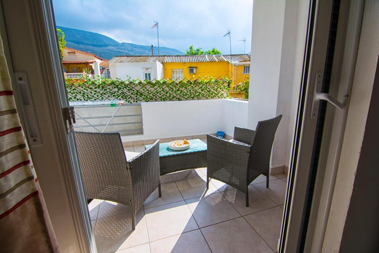 Erofili Apartments Souda Esterno foto